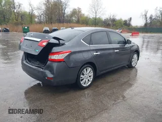 2013 Nissan Sentra S with VIN 3N1AB7AP5DL669623, listed as a IAAI auction lot 41987142 with 157,044 mi miles and . Bid and sale history available at DreamBid. Image 4.