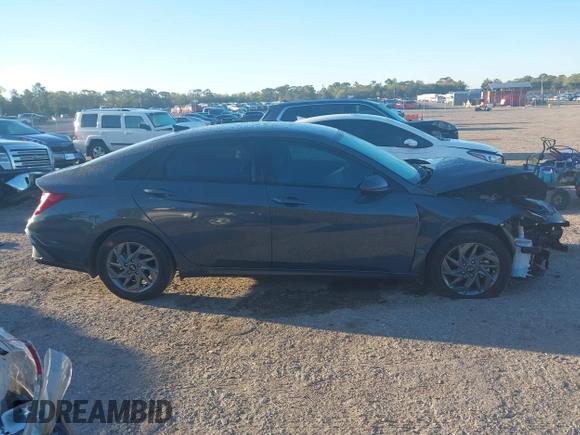 2024 Hyundai Elantra SEL with VIN KMHLM4DG0RU708508, listed as a IAAI auction lot 41834890 with 4,911 mi miles. Bid and sale history available at carsss.com. Image 14.