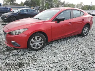 2015 Mazda 3 i SV with VIN JM1BM1T76F1232259, listed as a Copart auction lot 52756435 with 106,336 mi miles and Salvage Title. Bid and sale history available at DreamBid. Image 1.