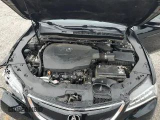 2016 Acura TLX V6 with VIN 19UUB2F33GA008415, listed as a Copart auction lot 59565375 with 111,329 mi miles and Salvage title. Bid and sale history available at DreamBid. Image 11.