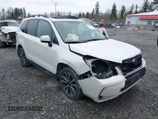 2018 Subaru Forester Premium with VIN JF2SJGEC4JH597210, listed as a IAAI auction lot 41904798 with 93,790 mi miles. Bid and sale history available at carsss.com. Image 1.