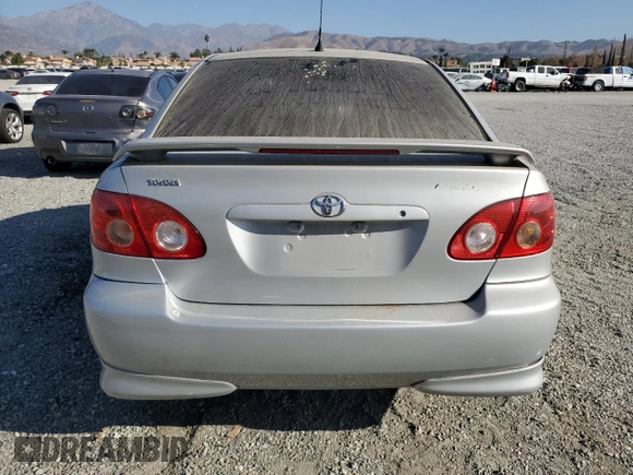 2006 Toyota Corolla CE with VIN 1NXBR32E76Z605686, listed as a Copart auction lot 87034814 with 237,674 mi miles and Clean Title. Bid and sale history available at DreamBid. Image 6.