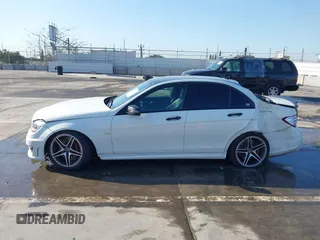 2012 Mercedes-Benz C 63 AMG with VIN WDDGF7HB2CA661318, listed as a IAAI auction lot 41841635 with 125,085 mi miles and . Bid and sale history available at carsss.com. Image 14.