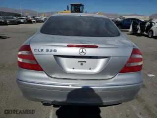 2003 Mercedes-Benz CLK-Class 3.2L with VIN WDBTJ65J43F018421, listed as a Copart auction lot 77991554 with 198,225 mi miles and Salvage Title. Bid and sale history available at carsss.com. Image 6.