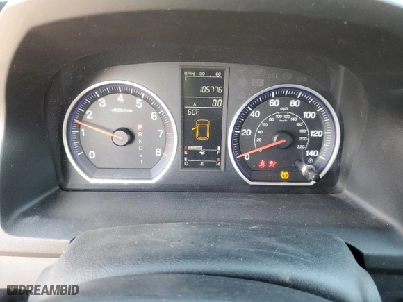2009 Honda CR-V EX-L with VIN 5J6RE48749L061553, listed as a Copart auction lot 50240155 with 105,776 mi miles and Salvage Title. Bid and sale history available at carsss.com. Image 9.