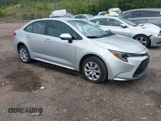 2025 Toyota Corolla LE with VIN 5YFB4MDE0SP259512, listed as a IAAI auction lot 42119195 with 7,078 mi miles. Bid and sale history available at carsss.com. Image 1.