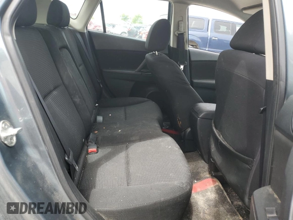2013 Mazda 3 i Touring with VIN JM1BL1LP9D1754237, listed as a Copart auction lot 58204075 with 190,946 mi miles and Salvage title. Bid and sale history available at DreamBid. Image 10.