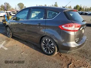 2017 Ford C-Max Energi Titanium with VIN 1FADP5FU2HL113484, listed as a Copart auction lot 80453973 with 323,914 mi miles. Bid and sale history available at carsss.com. Image 2.