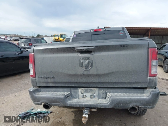 2021 Ram 1500 Lone Star with VIN 1C6RREFT2MN746770, listed as a IAAI auction lot 41360600 with 76,998 mi miles and . Bid and sale history available at DreamBid. Image 16.