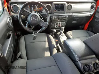 2021 Jeep Gladiator Sport S z VIN 1C6JJTAG3ML550206, wystawiony jako Copart lot #45973855 z przebiegiem 60 867 mil mil oraz Szkoda całkowita • Salvage title. Historia ofert i sprzedaży dostępna na DreamBid. Obrazek 8.