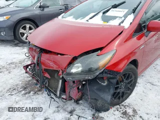 2012 Toyota Prius One with VIN JTDKN3DU3C5439290, listed as a IAAI auction lot 41560014 with 266,761 mi miles. Bid and sale history available at carsss.com. Image 6.