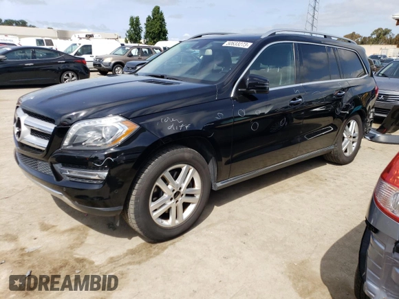 2015 Mercedes-Benz GL-Class GL 350 BlueTEC with VIN 4JGDF2EE8FA530053, listed as a Copart auction lot 50633273 with 136,030 mi miles. Bid and sale history available at carsss.com. Image 1.