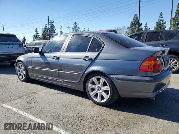 2003 BMW 3 Series 325i with VIN WBAAZ33443PH35523, listed as a Copart auction lot 42237685 with 168,976 mi miles and Salvage Title. Bid and sale history available at carsss.com. Image 2.