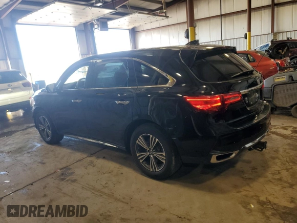 2018 Acura MDX with VIN 5J8YD4H34JL010626, listed as a Copart auction lot 61831845 with 98,865 mi miles and Salvage title. Bid and sale history available at DreamBid. Image 2.