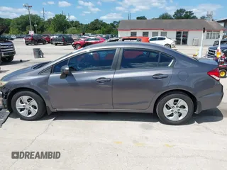 2014 Honda Civic Sedan LX with VIN 19XFB2F59EE079783, listed as a IAAI auction lot 42059609 with 179,922 mi miles. Bid and sale history available at carsss.com. Image 15.