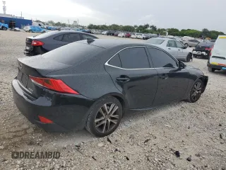2018 Lexus IS 300 with VIN JTHBA1D2XJ5076545, listed as a Copart auction lot 63296235 with 111,324 mi miles and Salvage title. Bid and sale history available at DreamBid. Image 3.