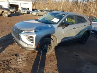 2023 Mitsubishi Eclipse Cross LE with VIN JA4ATVAA2PZ001179, listed as a IAAI auction lot 41697484 with 14335 miles. Bid and sale history available at carsss.com. Image 17.