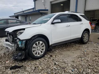 2010 Chevrolet Equinox LTZ z VIN 2CNFLGEY8A6231712, wystawiony jako Copart lot #54137555 z przebiegiem Nie podano mil oraz Czysty tytuł • Clean title. Historia ofert i sprzedaży dostępna na DreamBid. Obrazek 1.