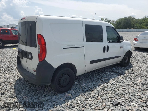 2016 Ram ProMaster City Cargo Tradesman with VIN ZFBERFAT5G6C34087, listed as a Copart auction lot 56205165 with 181,393 mi miles and Salvage Title. Bid and sale history available at DreamBid. Image 3.