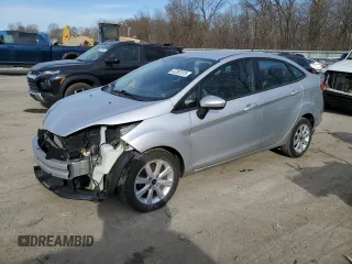 2012 Ford Fiesta SE with VIN 3FADP4BJ9CM121045, listed as a Copart auction lot 47297575 with 83,785 mi miles and Salvage Title. Bid and sale history available at DreamBid. Image 1.