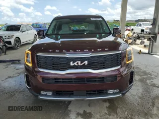 2022 Kia Telluride SX with VIN 5XYP54HC7NG281592, listed as a Copart auction lot 61362775 with 30,821 mi miles and Salvage title. Bid and sale history available at DreamBid. Image 5.