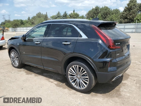 2024 Cadillac XT4 AWD Premium Luxury с VIN 1GYFZDR45RF222258, выставлен на аукционе Copart как лот 61138515 с пробегом 10 021 миль миль и Списание • Salvage title. История ставок и продаж доступна на DreamBid. Изображение 2.
