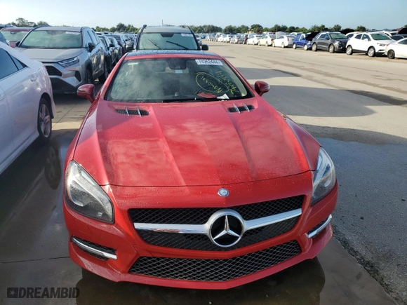 2014 Mercedes-Benz SL-Class SL 550 with VIN WDDJK7DA1EF025798, listed as a Copart auction lot 74262444 with 0 mi miles and Salvage Title. Bid and sale history available at carsss.com. Image 5.