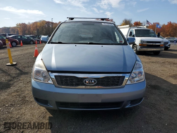 2012 Kia Sedona LX with VIN KNDMG4C74C6434680, listed as a Copart auction lot 75170724 with 135,406 mi miles and Clean Title. Bid and sale history available at carsss.com. Image 5.