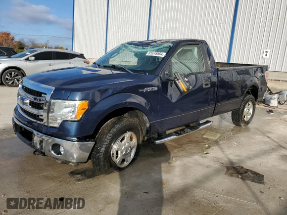 2014 Ford F-150 XL with VIN 1FTMF1EM0EKD18066, listed as a Copart auction lot 81618554 with 71,198 mi miles and Non repairable. Bid and sale history available at DreamBid. Image 1.