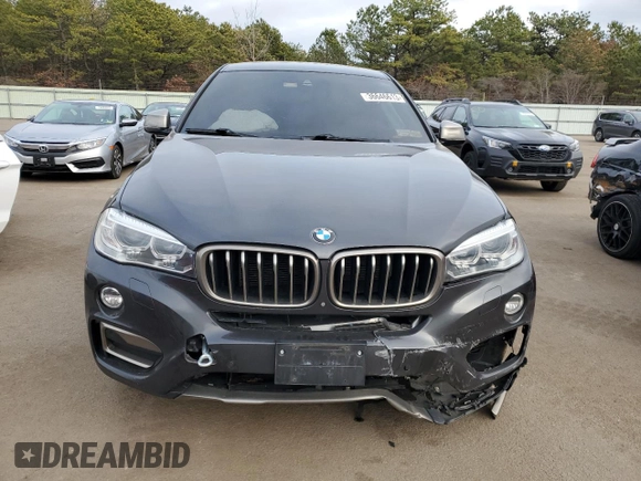 2017 BMW X6 xDrive35i with VIN 5UXKU2C35H0U29577, listed as a Copart auction lot 36646613 with 51,359 mi miles. Bid and sale history available at carsss.com. Image 5.