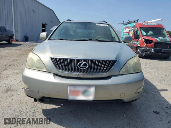 2004 Lexus RX 330 z VIN JTJGA31U740022109, wystawiony jako Copart lot #57816885 z przebiegiem 290 894 mil mil oraz Szkoda całkowita • Salvage title. Historia ofert i sprzedaży dostępna na DreamBid. Obrazek 5.