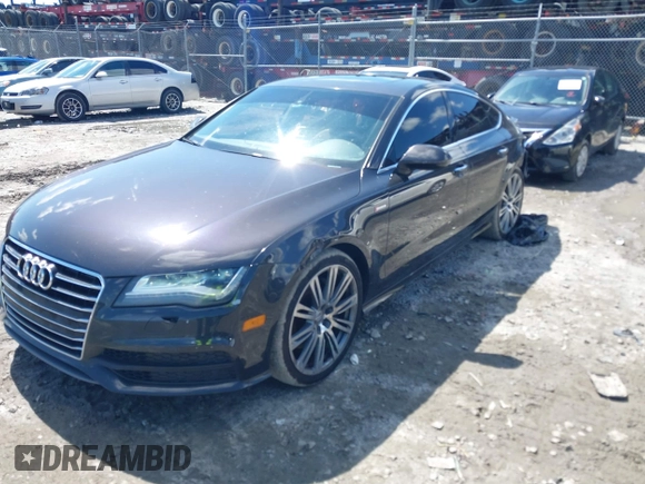 2013 Audi A7 Prestige with VIN WAU2GAFC8DN121215, listed as a IAAI auction lot 42246162 with 123,283 mi miles and . Bid and sale history available at DreamBid. Image 17.
