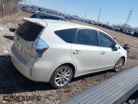 2012 Toyota Prius Two with VIN JTDZN3EU7C3135999, listed as a IAAI auction lot 41768322 with 286,863 mi miles and . Bid and sale history available at DreamBid. Image 13.