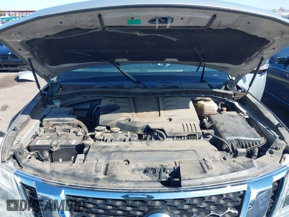 2018 Nissan Armada Platinum with VIN JN8AY2NF8J9331724, listed as a IAAI auction lot 41761151 with 64,975 mi miles. Bid and sale history available at carsss.com. Image 10.