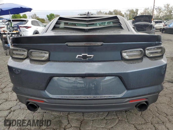 2022 Chevrolet Camaro 2LT with VIN 1G1FD1RS2N0132220, listed as a Copart auction lot 81094014 with 30,464 mi miles and Salvage Title. Bid and sale history available at carsss.com. Image 5.