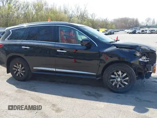 2013 Infiniti JX35 z VIN 5N1AL0MM6DC311294, wystawiony jako IAAI lot #42125611 z przebiegiem 147 216 mil mil oraz . Historia ofert i sprzedaży dostępna na DreamBid. Obrazek 13.