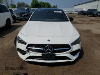 2023 Mercedes-Benz CLA 250 with VIN W1K5J4HB0PN345404, listed as a Copart auction lot 58821575 with 25,707 mi miles and Salvage title. Bid and sale history available at DreamBid. Image 5.