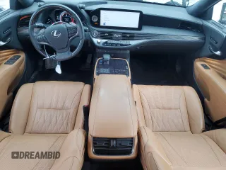 2023 Lexus LS with VIN JTHD51FF7P5018625, listed as a Copart auction lot 60821404 with 10,775 mi miles and Salvage Title. Bid and sale history available at carsss.com. Image 8.