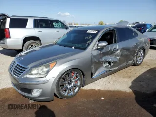2013 Hyundai Equus Signature with VIN KMHGH4JH4DU058836, listed as a Copart auction lot 51837815 with 112,093 mi miles and Salvage Title. Bid and sale history available at DreamBid. Image 1.