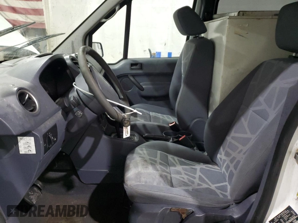 2013 Ford Transit Connect XL with VIN NM0LS6AN3DT149556, listed as a Copart auction lot 41660315 with 185,468 mi miles and Salvage Title. Bid and sale history available at carsss.com. Image 7.