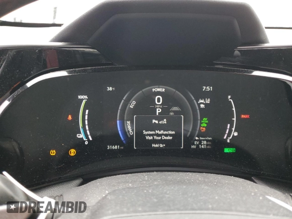 2023 Lexus NX with VIN JTJKKCFZ0P2014650, listed as a Copart auction lot 43068965 with 31,681 mi miles and Salvage Title. Bid and sale history available at carsss.com. Image 9.