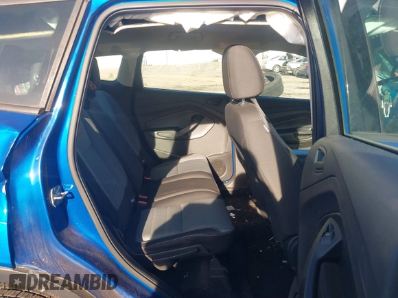 2017 Ford Escape S with VIN 1FMCU0F70HUE01165, listed as a IAAI auction lot 41857374 with 56,973 mi miles. Bid and sale history available at carsss.com. Image 8.