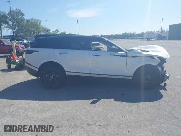 2025 Land Rover Range Rover Velar Dynamic SE with VIN SALYL2EX9SA802869, listed as a IAAI auction lot 41793091 with 5,614 mi miles and . Bid and sale history available at DreamBid. Image 14.