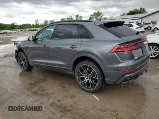 2020 Audi Q8 Prestige z VIN WA1FVAF1XLD003867, wystawiony jako Copart lot #57440105 z przebiegiem 86 371 mil mil oraz Szkoda całkowita • Salvage title. Historia ofert i sprzedaży dostępna na DreamBid. Obrazek 2.
