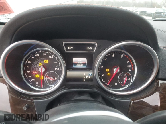 2019 Mercedes-Benz GLS 450 with VIN 4JGDF6EE2KB238314, listed as a Copart auction lot 81884644 with 20,552 mi miles and Non Repairable. Bid and sale history available at DreamBid. Image 9.