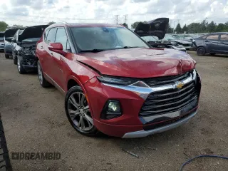 2021 Chevrolet Blazer Premier с VIN 3GNKBLRS1MS534946, выставлен на аукционе Copart как лот 67353324 с пробегом 59 493 миль миль и Списание • Salvage title. История ставок и продаж доступна на DreamBid. Изображение 4.