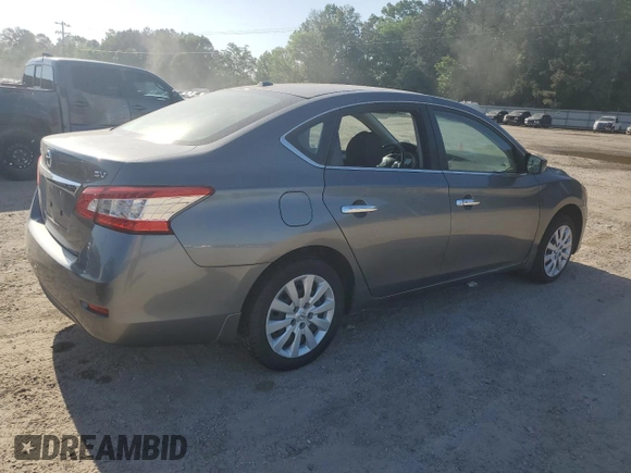 2015 Nissan Sentra SV with VIN 3N1AB7AP1FL689418, listed as a Copart auction lot 52521125 with 123,203 mi miles and Salvage Title. Bid and sale history available at carsss.com. Image 3.
