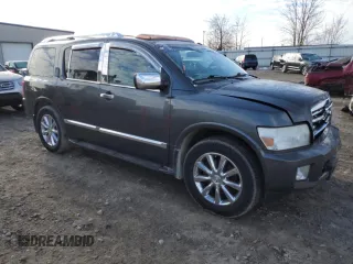 2009 Infiniti QX56 with VIN 5N3AA08C89N903922, listed as a Copart auction lot 50193735 with 128,495 mi miles and Non Repairable. Bid and sale history available at carsss.com. Image 4.