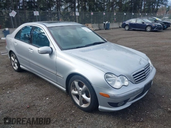2006 Mercedes-Benz C 230 Sport with VIN WDBRF52H46F820303, listed as a IAAI auction lot 41715195 with 188,391 mi miles and . Bid and sale history available at carsss.com. Image 1.