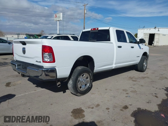 2019 Ram 2500 Tradesman with VIN 3C6UR5HJ3KG595479, listed as a IAAI auction lot 41480080 with 63,268 mi miles and . Bid and sale history available at DreamBid. Image 4.